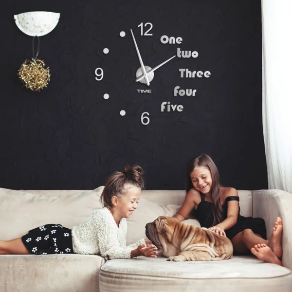 GRAFIC DIY Öntapadós Falióra