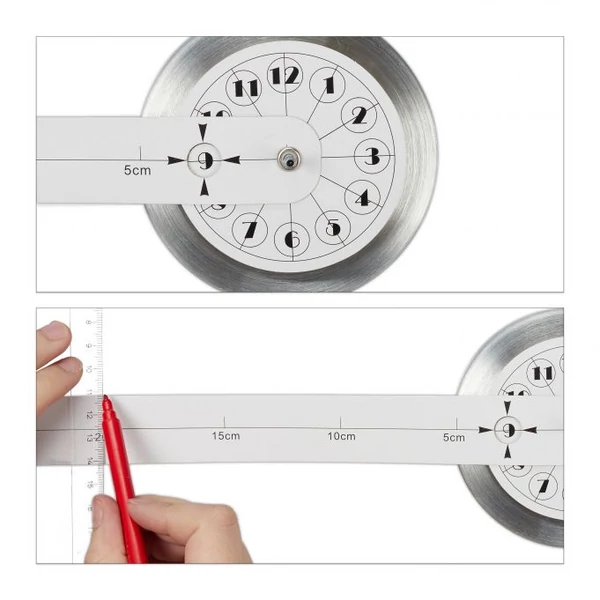 GRAFIC DIY Öntapadós Falióra