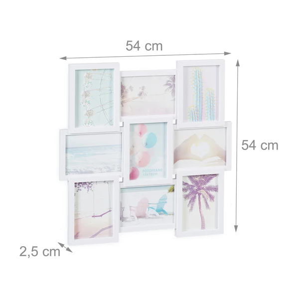 loni fali képkeret 9 fotónak méretezett katalóguskép