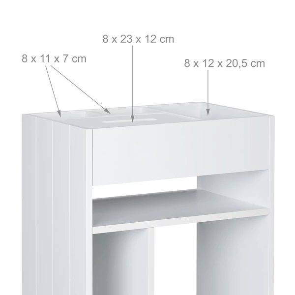 ELENI Keskeny, Gurulós Tárolókocsi