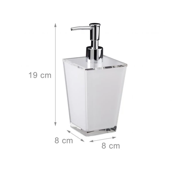 BOLPON Szappanadagoló, Szappantartó, Fogkefe és Fogkrémtartó Szett