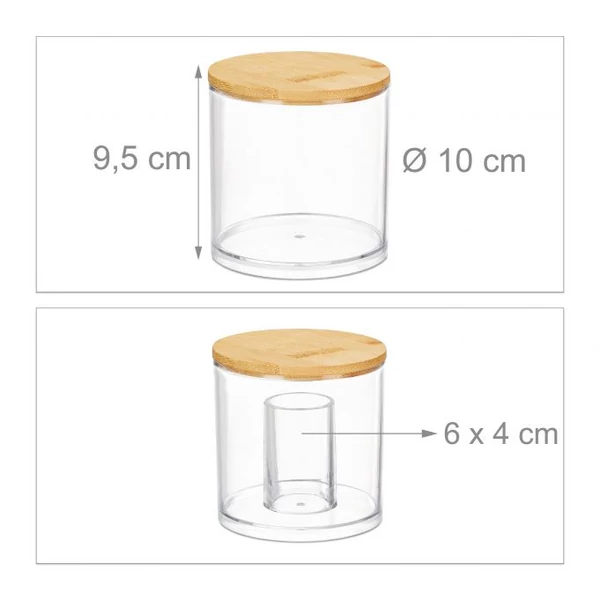 kozmetikai rendszerező szett egyik darabja modern fürdőszobai tároló