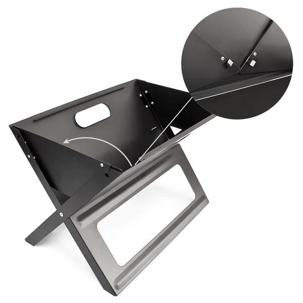 Összecsukható Faszenes Mini Grill