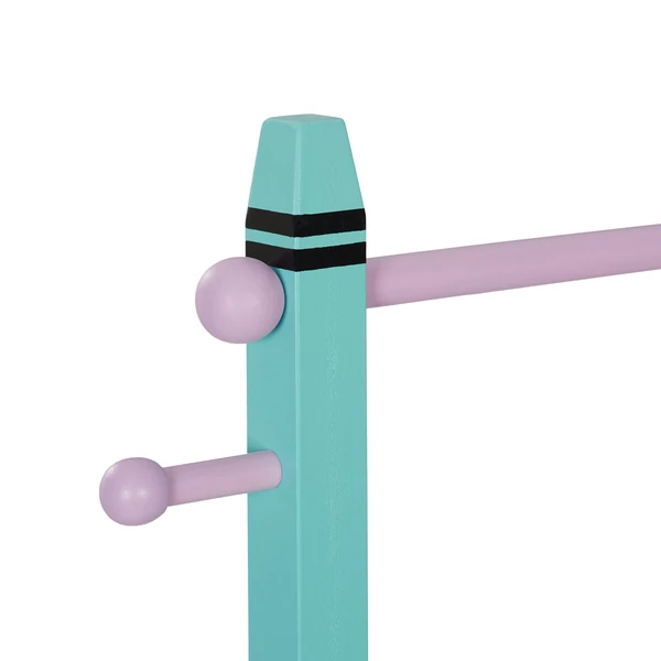 KINDER Ruhaállvány, Polcokkal