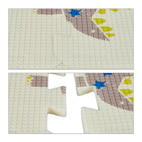 Dinoszaurusz Habszivacs Puzzle Szőnyeg