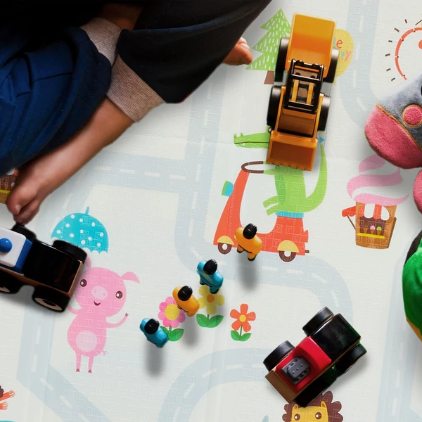 MACKÓ Összecsukható Játszószőnyeg 195 x 175 cm