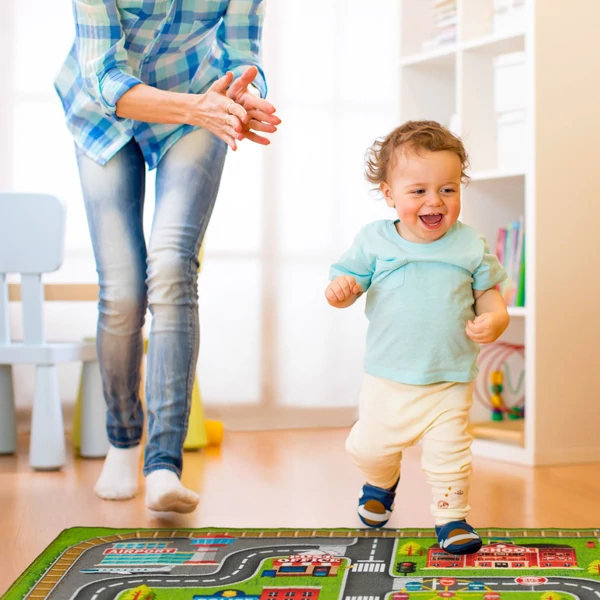 Város mintás III. Gyerekszoba Szőnyeg 150 x 100 cm