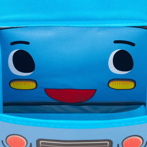 Jégkrémes Autó Szövet Gyerek Puff, Tárolóval