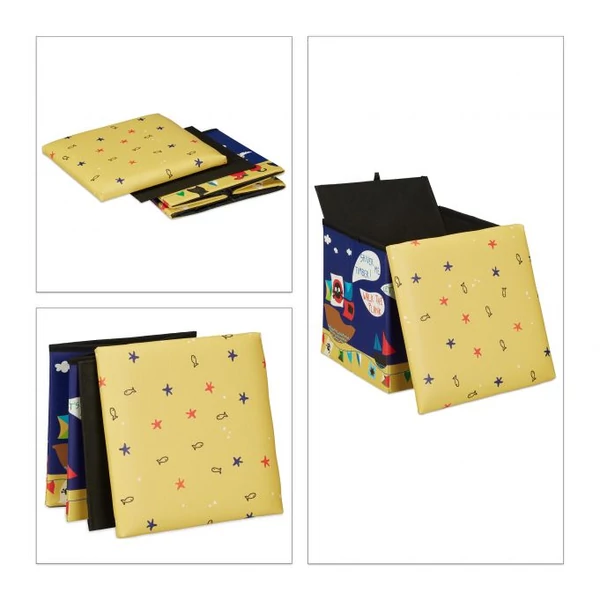 KALÓZ Gyerekszobai Puff, Tárolóval