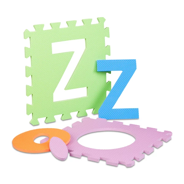 Darabokra szedhető habszivacs puzzle betűkkel és számokkal