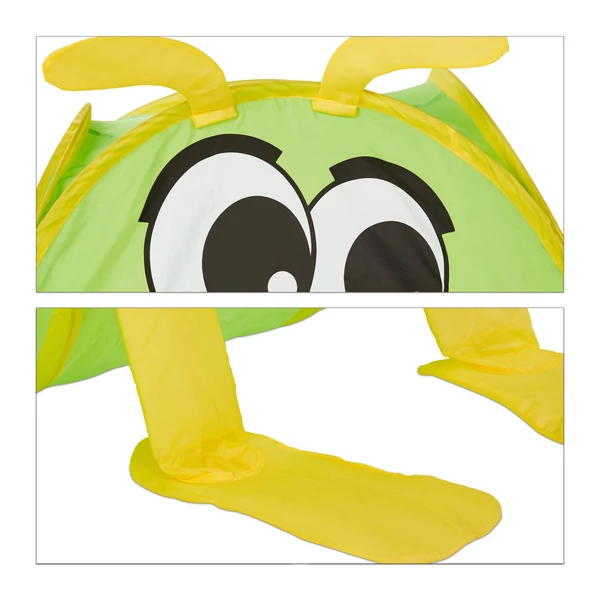 Hernyó Formájú Gyermek Játszósátor