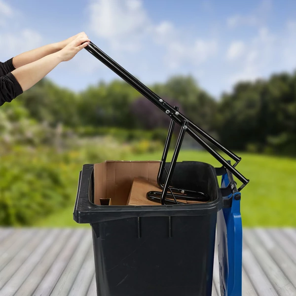 Acél Hulladékprés, Kukatömörítő 