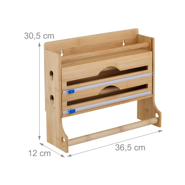 ILJO 3 az 1-ben Fali Tekercstartó