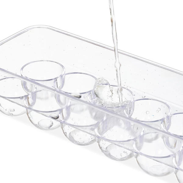 Műanyag tojástartó hűtőszekrénybe belső elrendezése