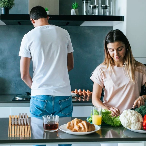 HOKIRO Bambusz Késblokk, Késtartó 