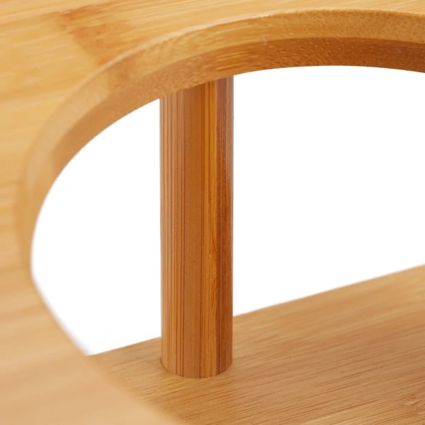 DOLFI Dupla Etetőtál, Bambusz Állvánnyal