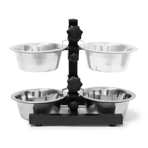 TINKER Állványos Etetőtál 2 x 0,75 L