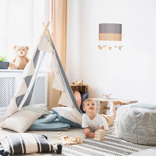 MOMA Gyerekszobai Függőlámpa, 3 Választható Színben