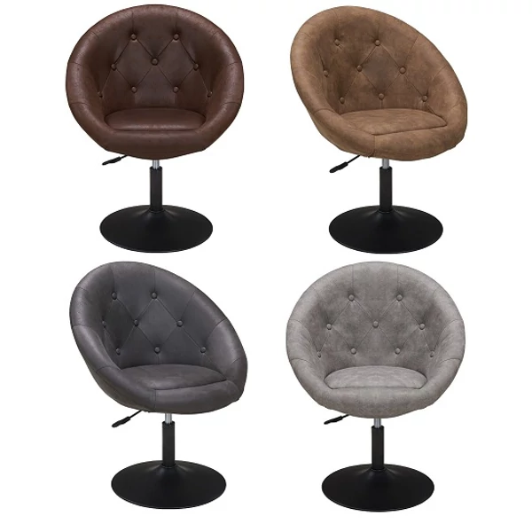 LOUNGE Forgószék, 4 Színben