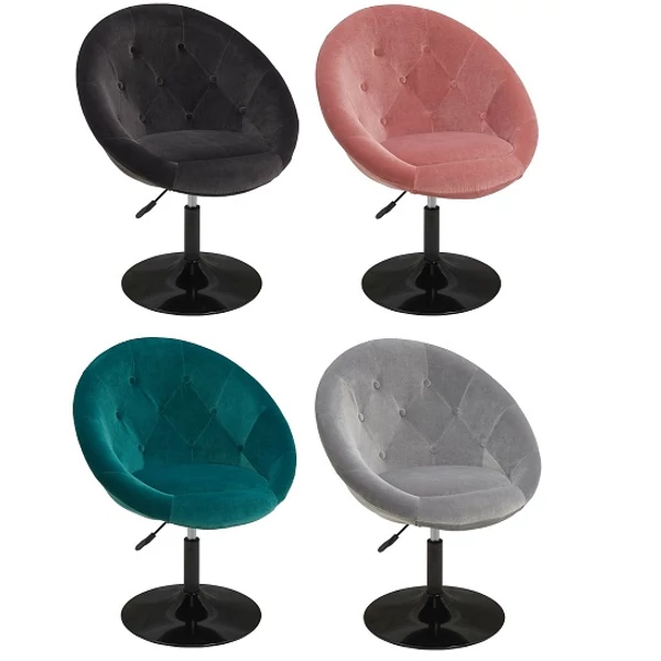 Lounge plüss forgószék étkezőszék vagy akár irodaszék négy színben