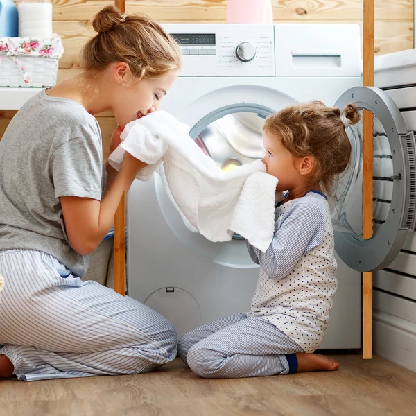 ISAMU bambusz fürdőszoba szekrény mosógép szárítógép vagy wc felé