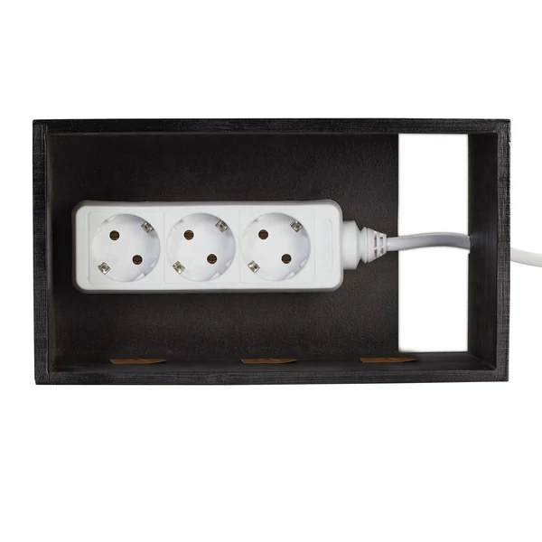 AKUN Bambusz Kábelrendező Doboz