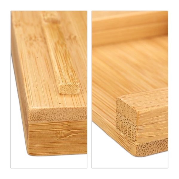 Fenntartható bambusz íróasztali tároló