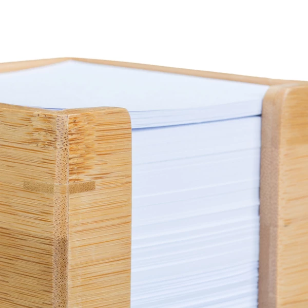 MAJK Bambusz Jegyzettömb Tartó