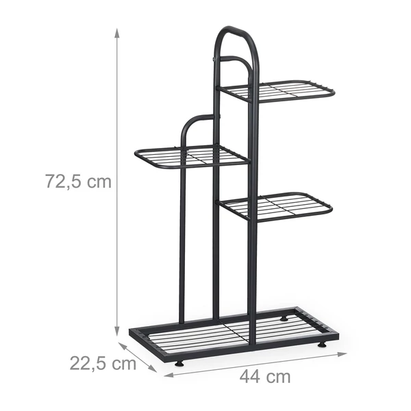 GORKÓ Acél Virágtartó, 2 Színben