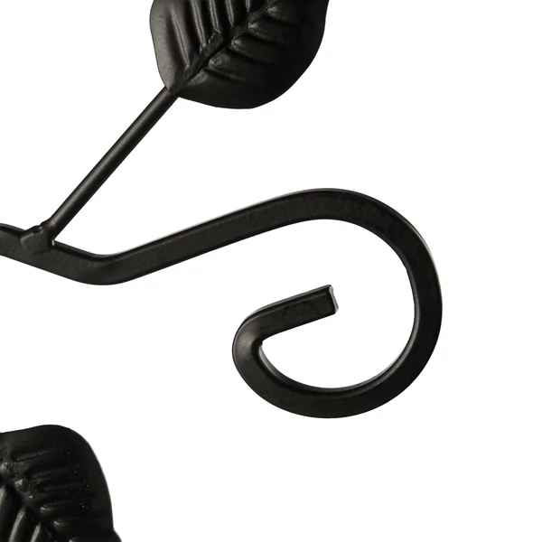 Falra szerelhető levél mintás virágtartó közeli részletképe