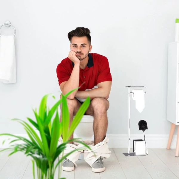 Fürdőszobai wc kefe tartó modern design