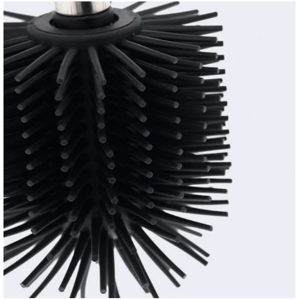 Soz Wc kefe szilikon fejéről készített közeli kép