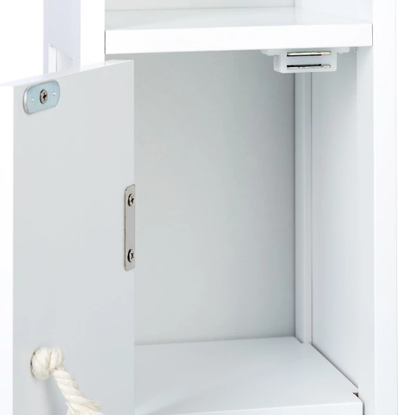 RUG Keskeny Fürdőszoba Szekrény, Wc Papír Tartóval